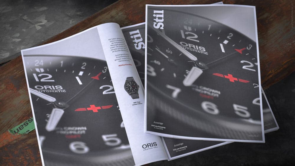 Inserat Stil Cover, Werbekampagne Inserat Stil Cover, Werbekampagne