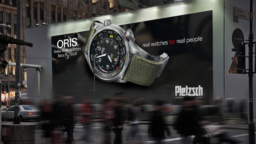 Werbeoffensive, Altimeter, Out of Home, Megaposter, Deutschland, Kampagne Werbeoffensive, Altimeter, Out of Home, Megaposter, Deutschland, Kampagne