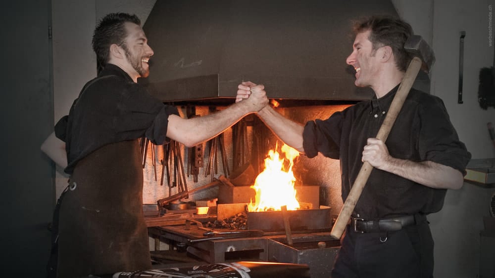 Werbeschmiede AG, Janosh Rasser und Stephan Widmer