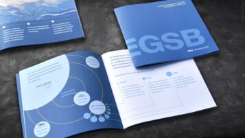 Erreichen Sie Ihre Kunden, ob mit einem Plakat, Aussenwerbung, Inseraten, Onlinebannern oder einer ganzen Kampagne Image Brochüre EGS-Beteiligungen Grafikatelier Zürich Werbeagentur